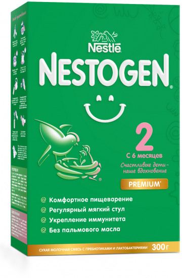 Смесь молочная сухая «Nestogen Premium №2»
