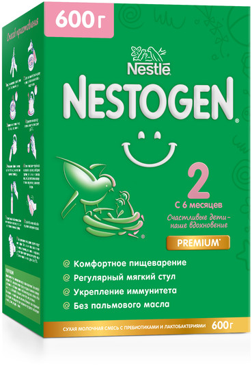 Смесь молочная сухая «Nestogen Premium №2»