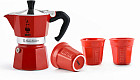 Набор: кофеварка «Мокка» и 3 чашки