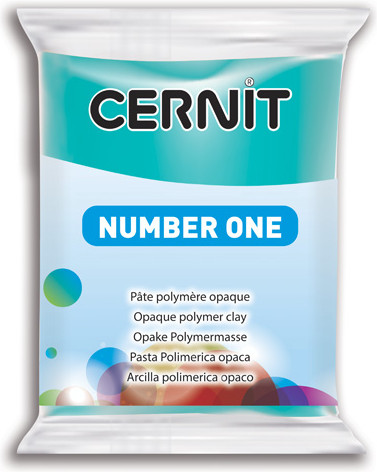 Пластика «Number One», 280 ярко-бирюзовый