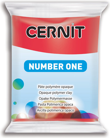 Пластика «Number One», 400 красный