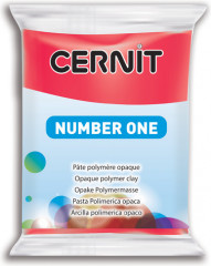 Пластика «Number One», 420 карминово-красный