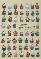 Открытка «Happy Birthday»
