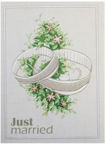 Открытка «Just Married»