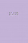 Lavender notebook. Тетрадь