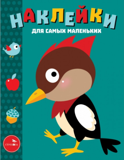 Наклейки. Дятел