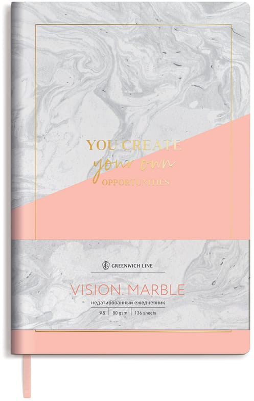 Книга для записей «Marble» | Vision | Greenwich Line