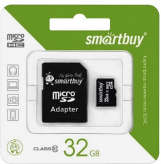 Карта памяти microSD SmartBuy