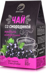 Чай травяной с черной смородиной