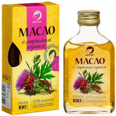 Масло льняное с маральим корнем