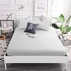 Простыня на резинке с наволочками (евро, ранфорс, 2 наволочки 50×70)