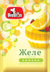 Желе с ароматом лимона