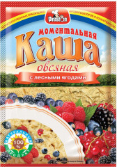 Каша овсяная с лесными ягодами