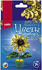 Цветы из пайеток «Подсолнух»