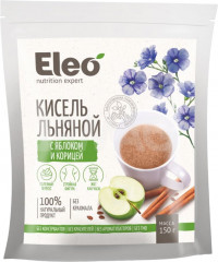 Кисель льняной с яблоком и корицей