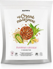 Хлебцы льняные соленые с семенем кунжута