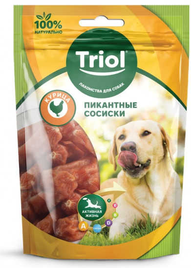 Сосиски из курицы для собак