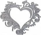 Форма для вырубки «Оплетенное сердце»