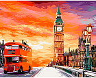 Картина по номерам «Лондонский закат»