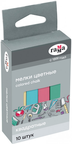 Мелки цветные