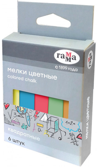 Мелки цветные