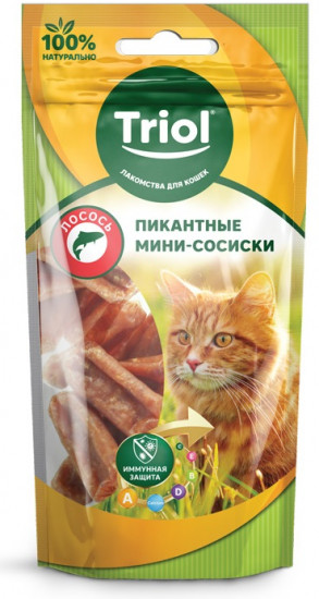 Мини сосиски из лосося