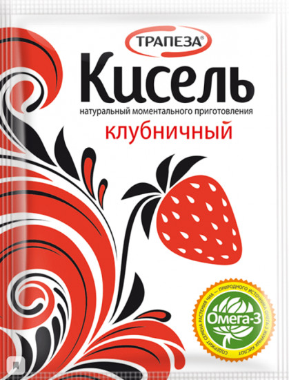 Кисель клубничный