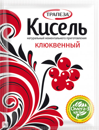 Кисель клюквенный