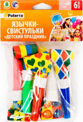 Язычки-свистульки праздничные