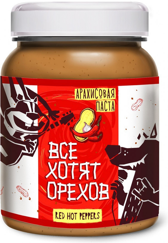 Паста арахисовая «Все хотят орехов» | Фуд Сторис