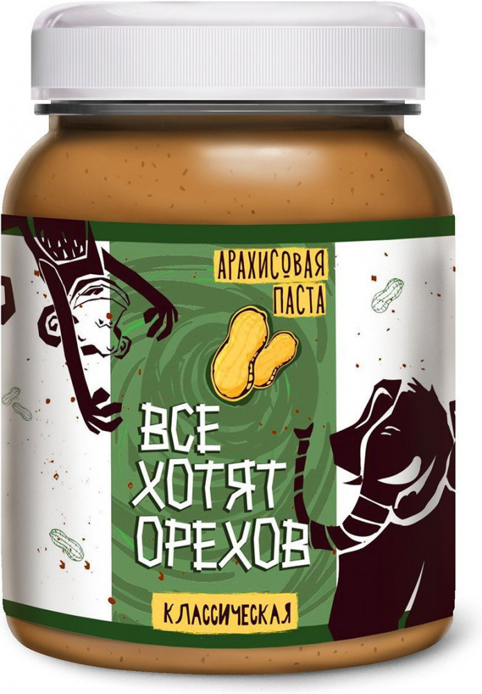 Паста арахисовая «Все хотят орехов» | Фуд Сторис
