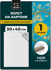 Холст на картоне