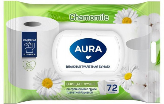 Бумага туалетная влажная