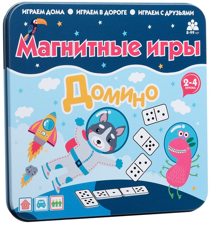 Магнитная игра «Домино» | Bumbaram