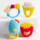 Набор погремушек-прорезывателей «Сладости»