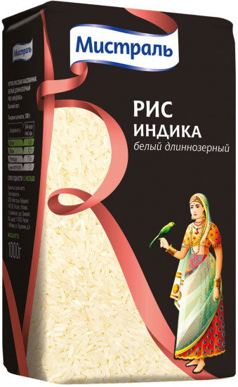 Рис длиннозерный «Индика»
