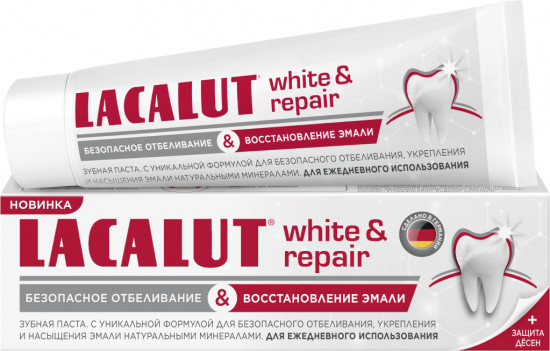 Зубная паста отбеливающая «White & repair»