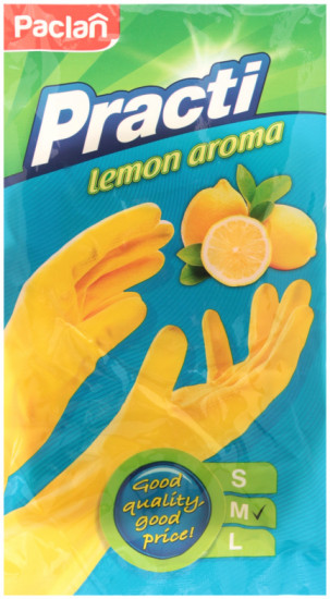 Перчатки с ароматом лимона