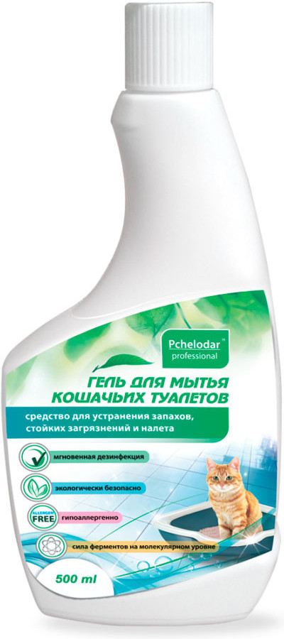 Гель для мытья кошачьих туалетов | Pchelodar