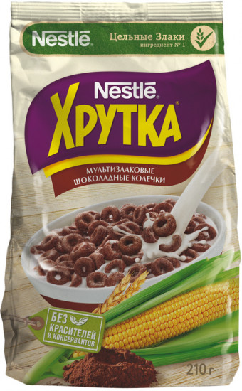 Готовый завтрак «Шоколадные колечки»