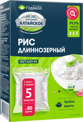 Рис длиннозерный в варочных пакетах