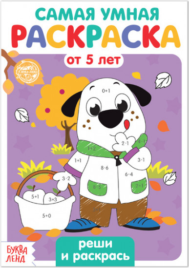 Раскраска «Реши и раскрась»