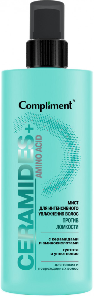 Мист для волос интенсивно увлажняющий | Ceramides+Amino ACID | Compliment