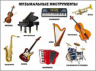 Плакат. Музыкальные инструменты