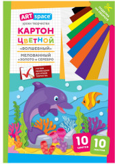 Картон цветной