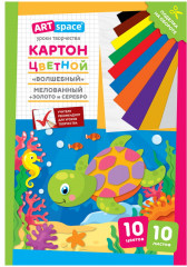 Картон цветной