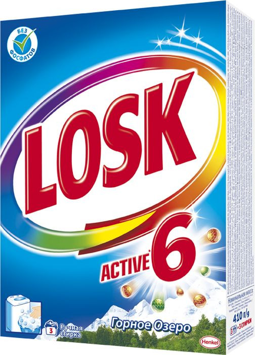 Порошок стиральный «Горное озеро» | Losk