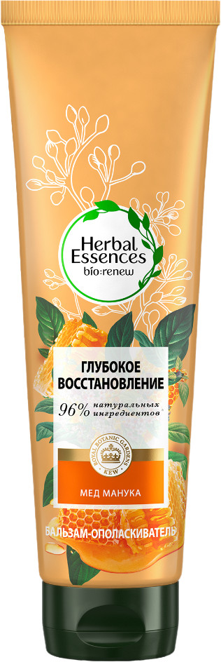 Бальзам-ополаскиватель для волос восстанавливающий | Мед манука | Herbal Essences