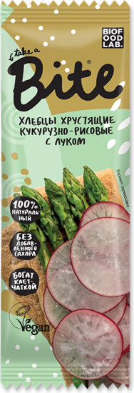 Хлебцы хрустящие «Кукурузно-рисовые с луком»