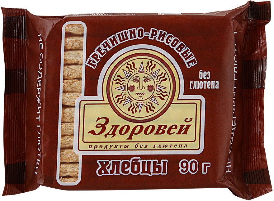 Хлебцы хрустящие гречишно-рисовые | Здоровей